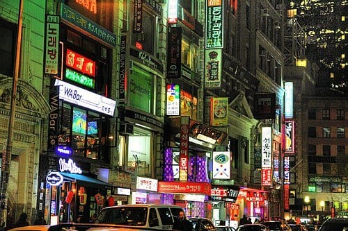 韩国城